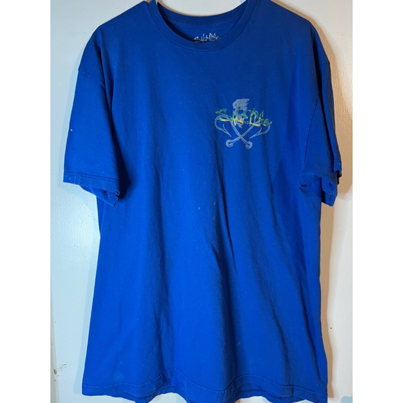 Men's Salt Life T-shirt XL Blue - Picture 1 of 4